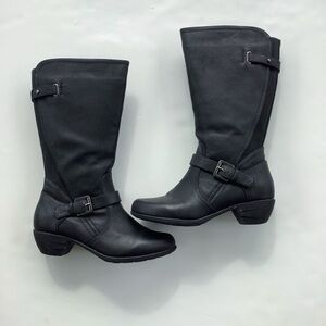 Jessica Cline Black Tall Boots